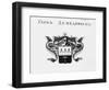 The Coat of Arms of the Demidov House-null-Framed Premium Giclee Print