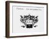 The Coat of Arms of the Demidov House-null-Framed Giclee Print