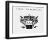 The Coat of Arms of the Demidov House-null-Framed Giclee Print