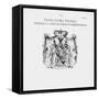 The Coat of Arms of the Orlov House-null-Framed Stretched Canvas