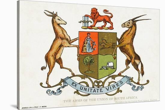 The Coat of Arms of the Union of South Africa-null-Stretched Canvas