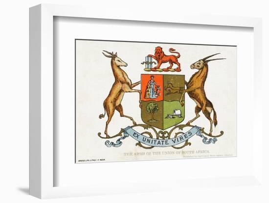 The Coat of Arms of the Union of South Africa-null-Framed Photographic Print