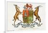 The Coat of Arms of the Union of South Africa-null-Framed Photographic Print