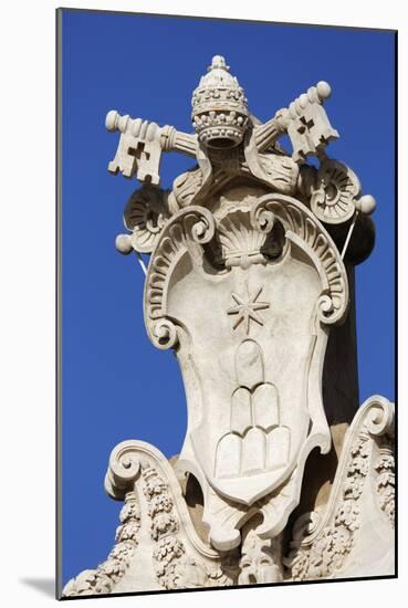 The Coats of Arms of the Holy See and Vatican City State-Stuart Black-Mounted Photographic Print