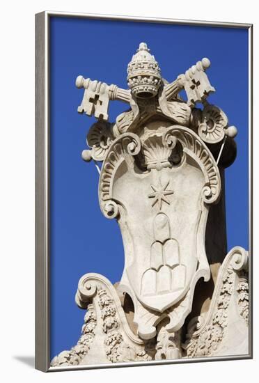 The Coats of Arms of the Holy See and Vatican City State-Stuart Black-Framed Photographic Print