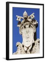 The Coats of Arms of the Holy See and Vatican City State-Stuart Black-Framed Photographic Print