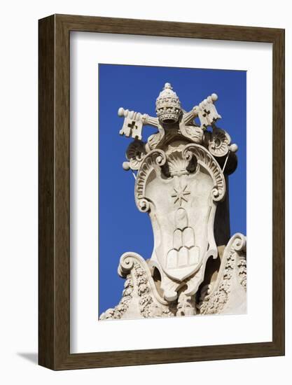 The Coats of Arms of the Holy See and Vatican City State-Stuart Black-Framed Photographic Print