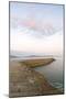 The Cobb at Sunset, Lyme Regis, Dorset, England, United Kingdom, Europe-John Woodworth-Mounted Photographic Print