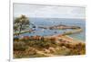 The Cobb, Lyme Regis, from Holmbush-Alfred Robert Quinton-Framed Giclee Print