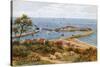 The Cobb, Lyme Regis, from Holmbush-Alfred Robert Quinton-Stretched Canvas