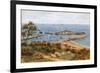 The Cobb, Lyme Regis, from Holmbush-Alfred Robert Quinton-Framed Giclee Print