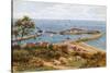 The Cobb, Lyme Regis, from Holmbush-Alfred Robert Quinton-Stretched Canvas