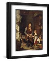 The Cobbler, 1839-Alexander Fraser-Framed Giclee Print