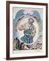 The Cobbler, 1918-Boris Mikhajlovich Kustodiev-Framed Giclee Print