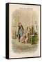 The Cobbler and the Financier-Gustave Doré-Framed Stretched Canvas