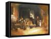 The Cobbler's Home-J. M. W. Turner-Framed Stretched Canvas