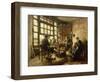 The Cobblers, 1880-Léon Augustin L'hermitte-Framed Giclee Print