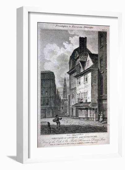 The Cock and Magpie Public House, Drury Lane, Westminster, London, 1807-Samuel Rawle-Framed Giclee Print