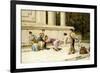 The Cock Fight-Guglielmo Zocchi-Framed Giclee Print