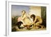 The Cock Fight-Jean Leon Gerome-Framed Giclee Print