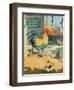 The Cock, Illustration from 'Le Buffon de Benjamin Rabier', Adapted from 'Histoire Naturelle' of…-Benjamin Rabier-Framed Giclee Print