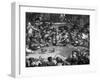 The Cock-Pit, 1759-William Hogarth-Framed Giclee Print