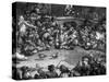 The Cock-Pit, 1759-William Hogarth-Stretched Canvas