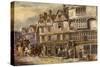 The Cock Tavern, Bishopsgate Street, London-J.C. Maggs-Stretched Canvas