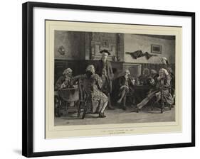 The Cock Tavern in 1750-Charles Green-Framed Giclee Print