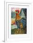 The Cock-Otto Dix-Framed Collectable Print