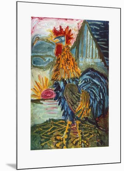 The Cock-Otto Dix-Mounted Collectable Print