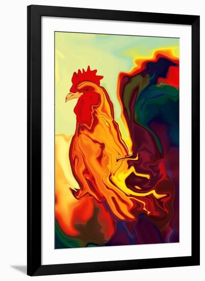 The Cock-Rabi Khan-Framed Art Print