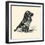 The Cocker Spaniel-Lucy Dawson-Framed Art Print