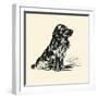 The Cocker Spaniel-Lucy Dawson-Framed Art Print