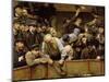 The Cockfight, 1889-Remy Cogghe-Mounted Giclee Print