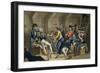 The Cockpit, Battle of the Nile, Showing Nelson Wounded in the Battle-William Heath-Framed Giclee Print