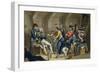 The Cockpit, Battle of the Nile, Showing Nelson Wounded in the Battle-William Heath-Framed Giclee Print