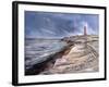 The Cocksdorp Lighthouse, Texel, Netherlands, 2003-John Erskine-Framed Giclee Print