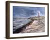 The Cocksdorp Lighthouse, Texel, Netherlands, 2003-John Erskine-Framed Giclee Print