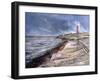 The Cocksdorp Lighthouse, Texel, Netherlands, 2003-John Erskine-Framed Giclee Print