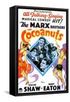 The Cocoanuts, Chico Marx, Groucho Marx, Harpo Marx, Zeppo Marx, 1929-null-Framed Stretched Canvas