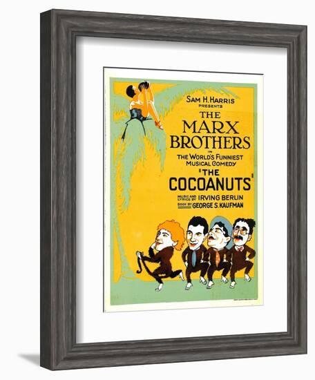 The Cocoanuts, the Marx Brothers, 1929-null-Framed Art Print