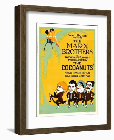 The Cocoanuts, the Marx Brothers, 1929-null-Framed Art Print