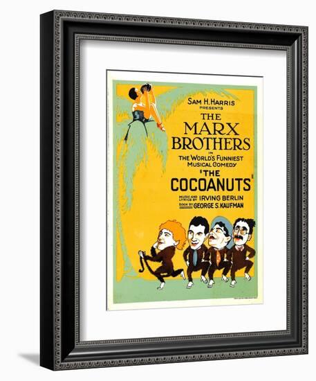 The Cocoanuts, the Marx Brothers, 1929-null-Framed Art Print