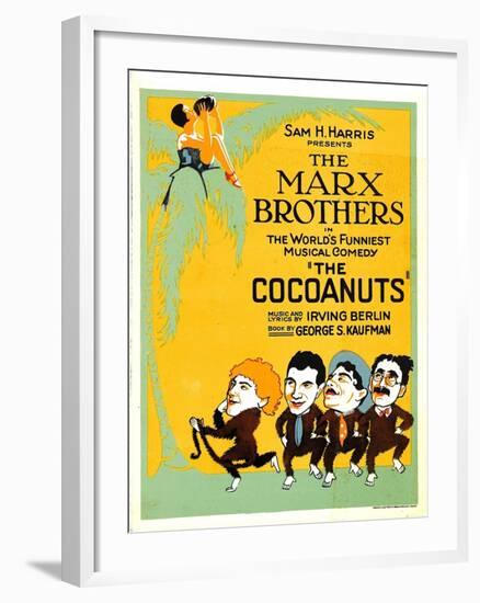 The Cocoanuts, the Marx Brothers, 1929-null-Framed Art Print