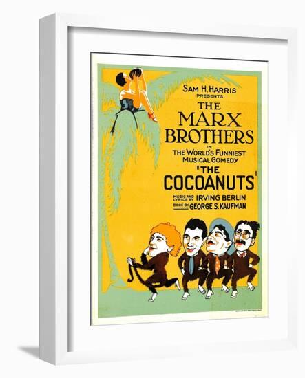 The Cocoanuts, the Marx Brothers, 1929-null-Framed Art Print