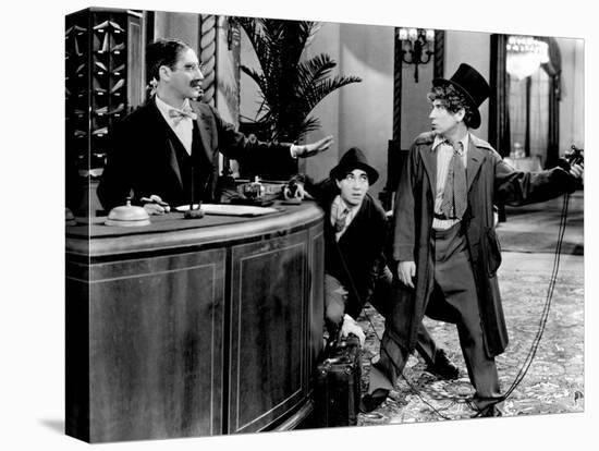 The Cocoanuts, The Marx Brothers (Groucho Marx, Chico Marx, Harpo Marx), 1929-null-Stretched Canvas