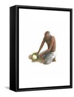 The Coconut Man, 2015-Lincoln Seligman-Framed Stretched Canvas
