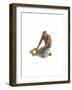 The Coconut Man, 2015-Lincoln Seligman-Framed Giclee Print