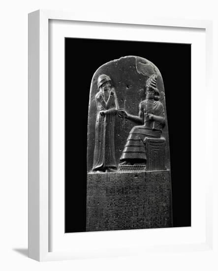 The Code of Hammurabi (1792-1750 BCE), 282 Laws-null-Framed Giclee Print
